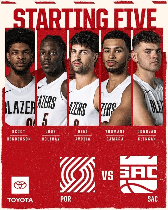 开云体育在线-开拓者首发：亨德森、霍勒迪、阿夫迪亚、卡马拉、克林根